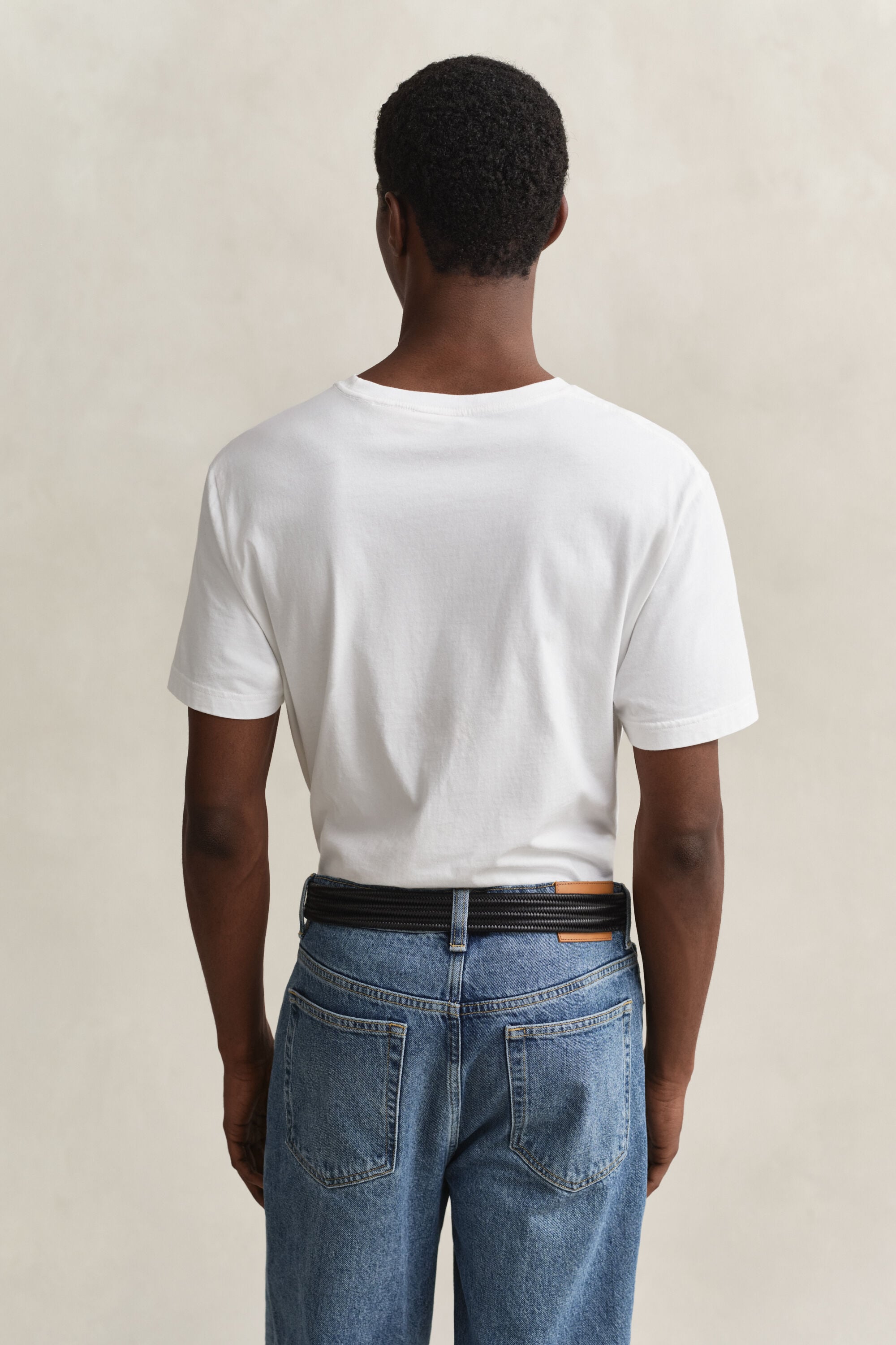 Regular T-shirt med skjold