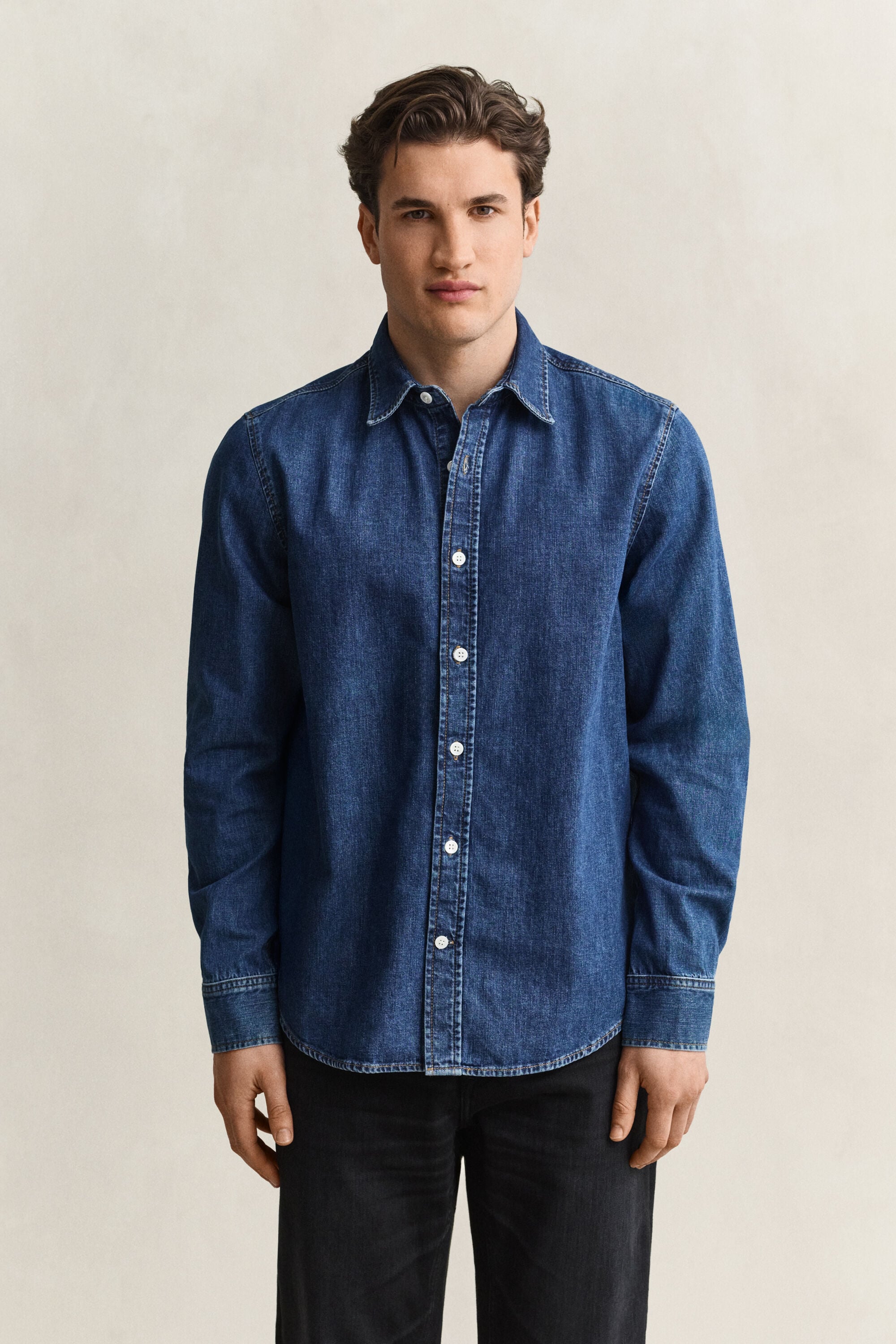Denim skjorte