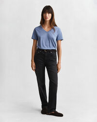 Shield T-shirt med V-hals