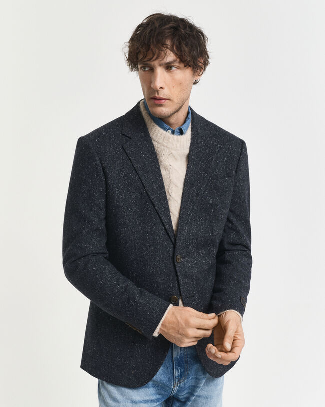 Slim fit Donegal jakkesæt-jakke