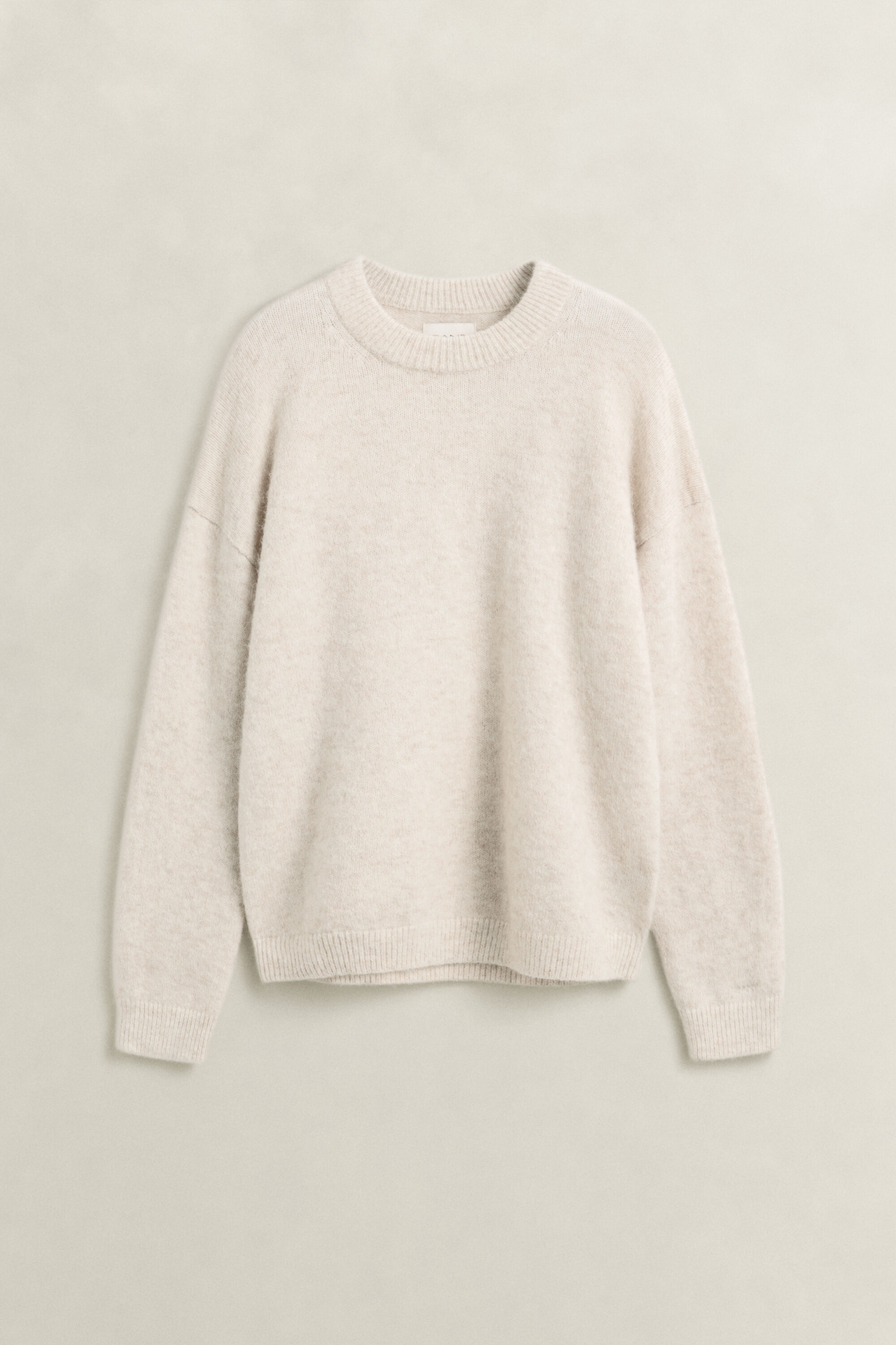 Sweater i blanding af alpakauld