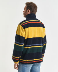 Stribet fleece sweatshirt