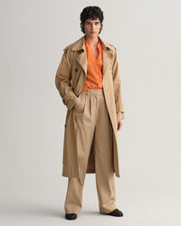 Relaxed fit bomuldssilkebluse