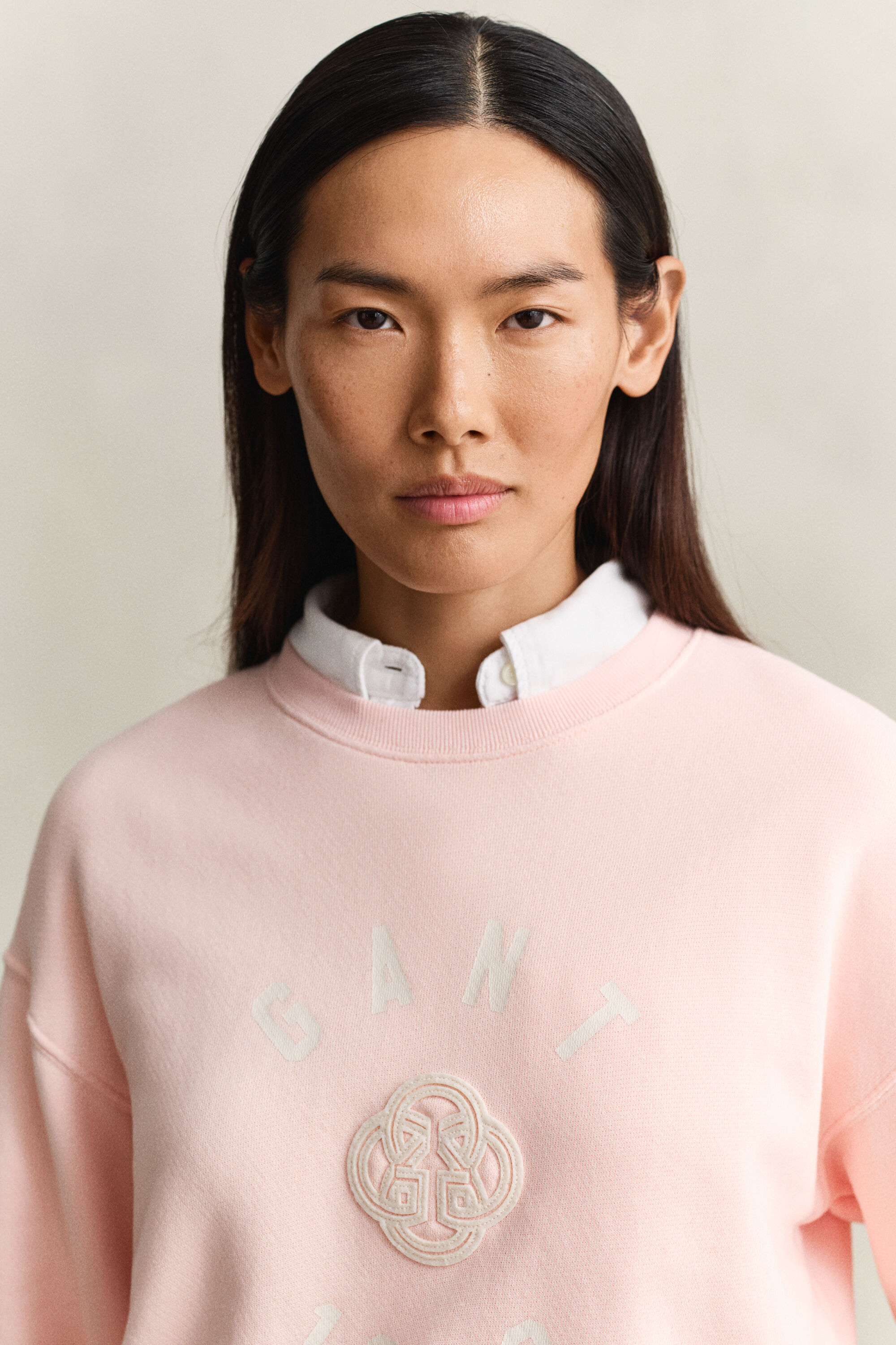 Graphic sweatshirt med crewneck