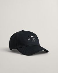 GANT Script Graphic cap af bomuldstwill