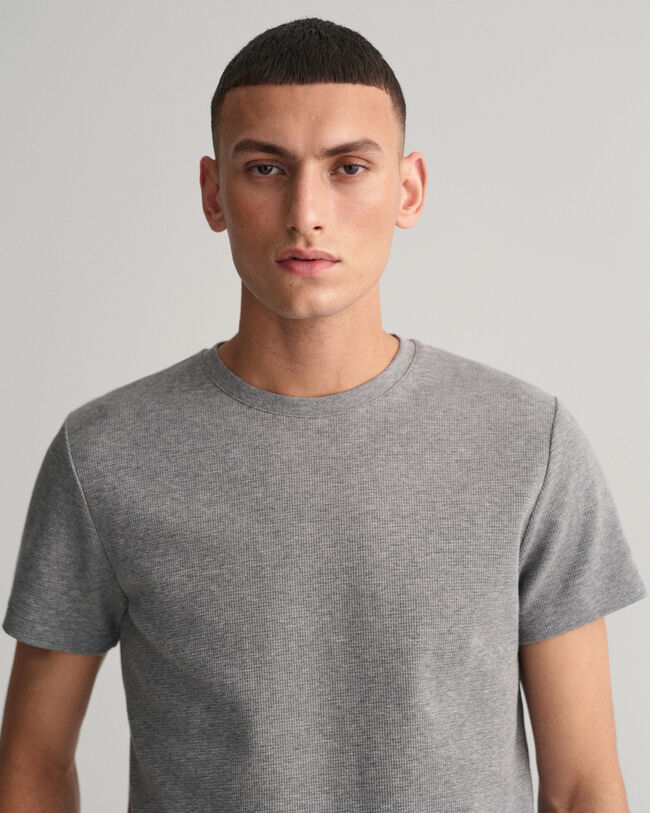 Waffle Texture T-shirt