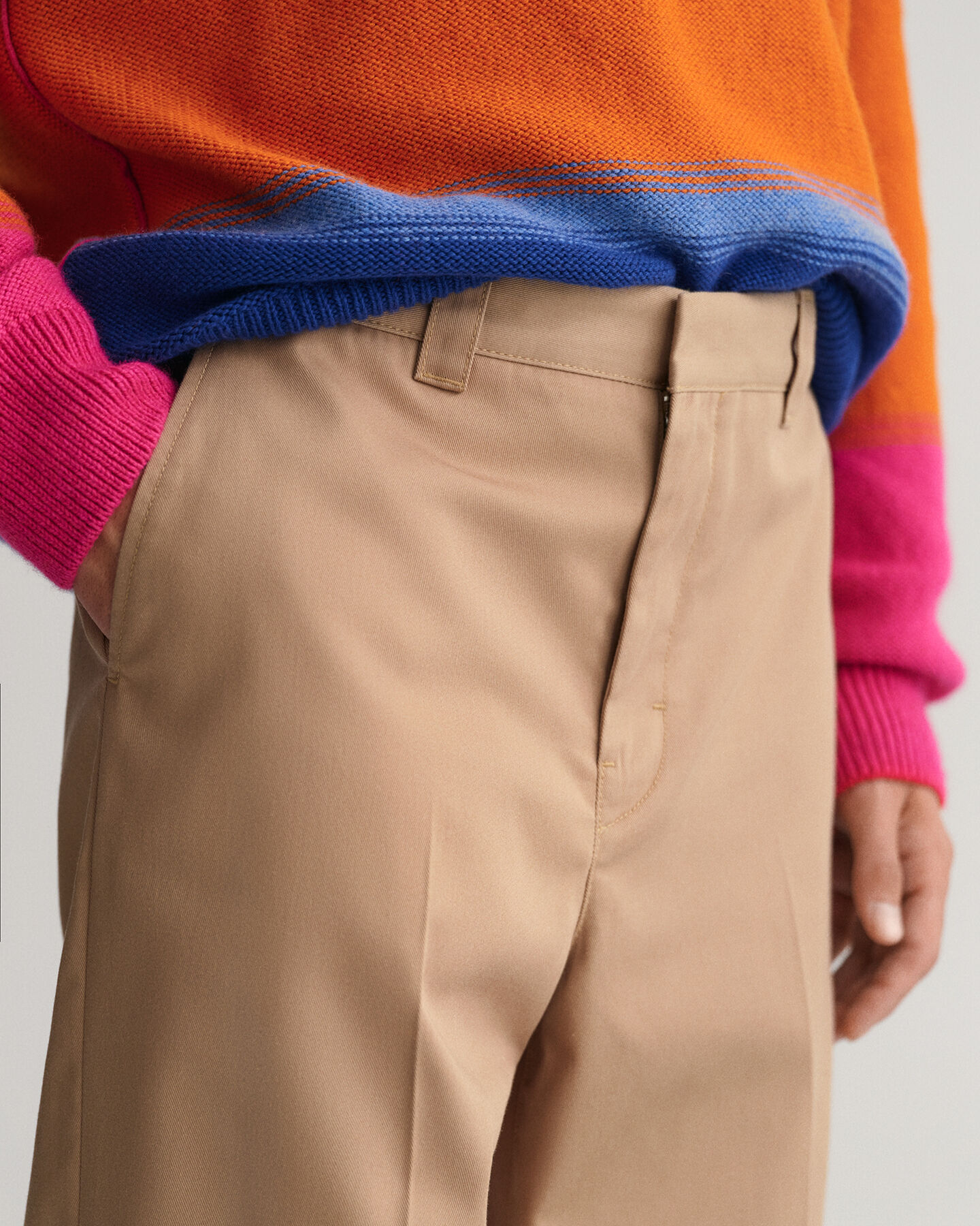 Loose fit chinobukser