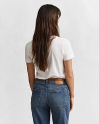 Shield T-shirt med V-hals