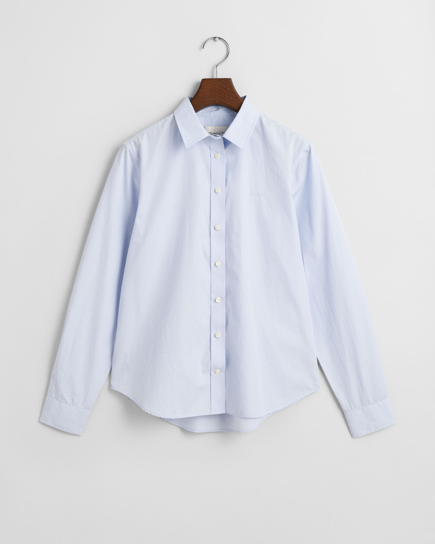 Regular fit klassisk poplin-skjorte