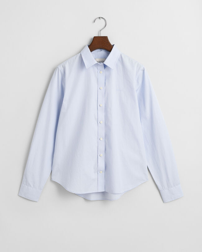 Regular fit klassisk poplin-skjorte