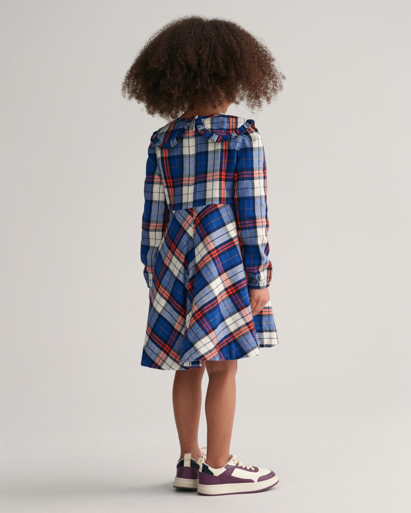 Girls ternet flannelkjole