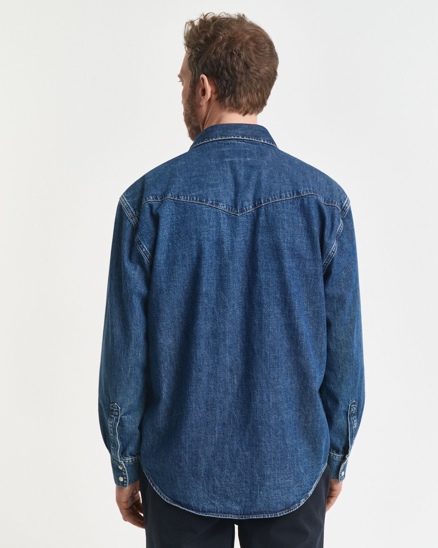 Relaxed fit denim Rodeo-skjorte