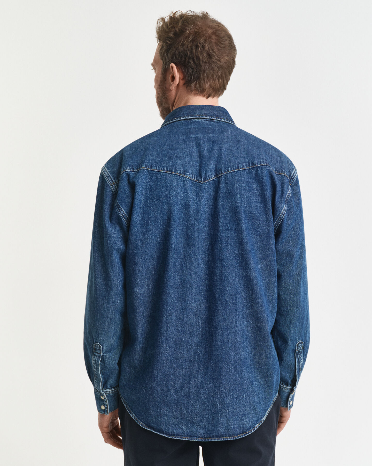 Relaxed fit denim Rodeo-skjorte