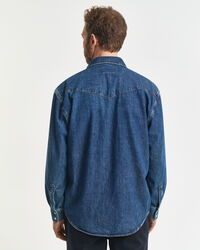 Relaxed fit denim Rodeo-skjorte
