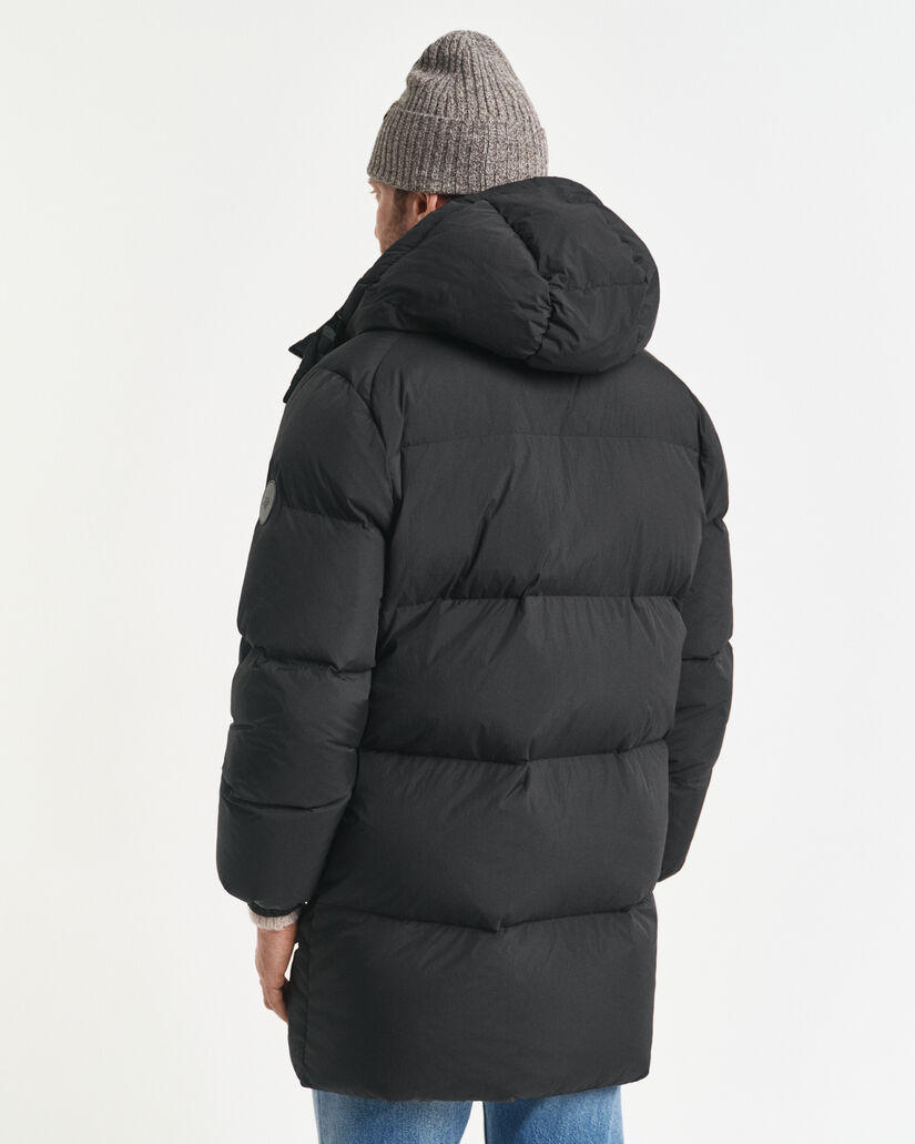 Pufferparka med dun