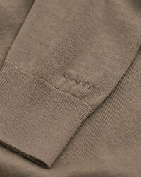 Rullekrave sweater af ekstra fin merinould