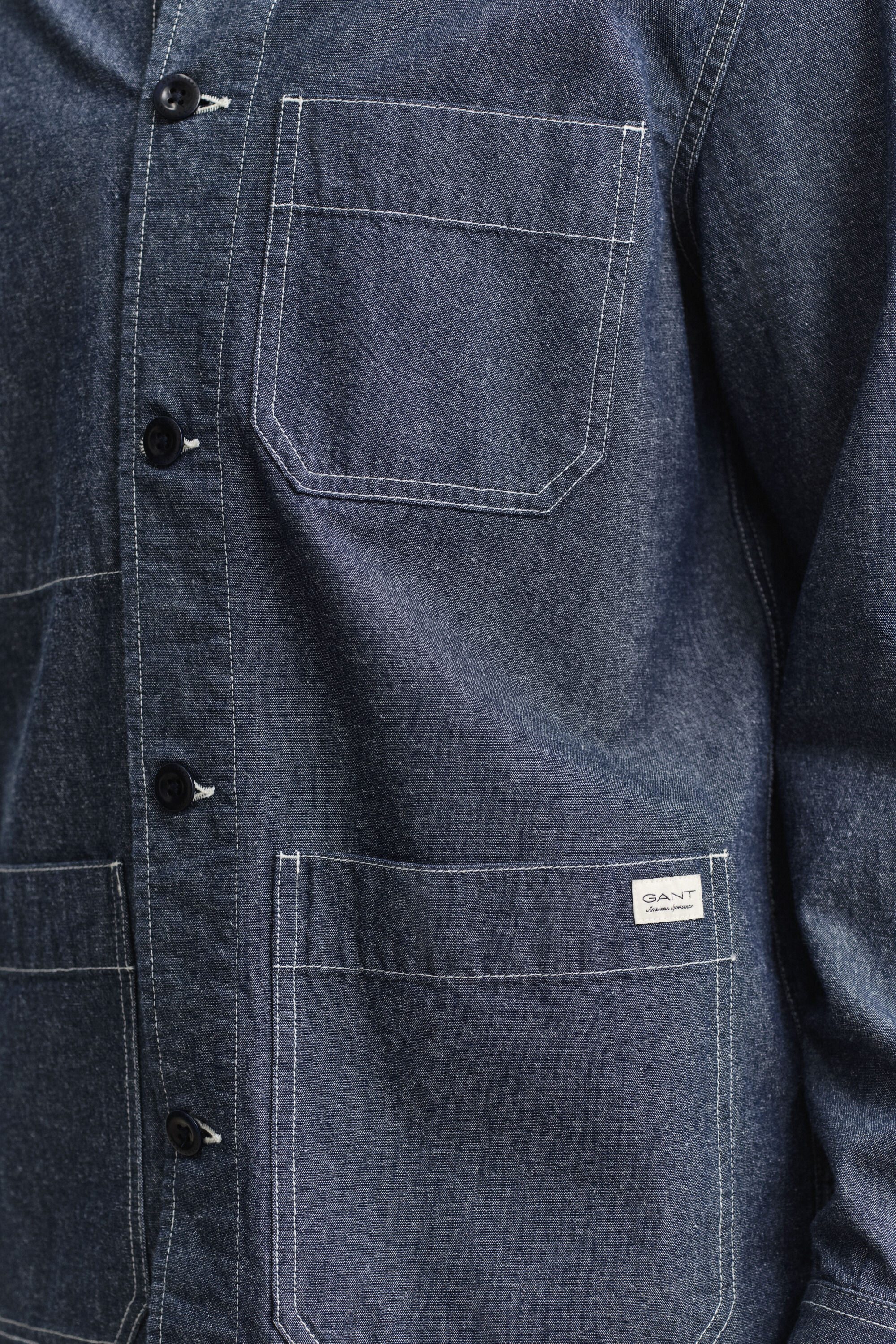 Chambray overskjorte