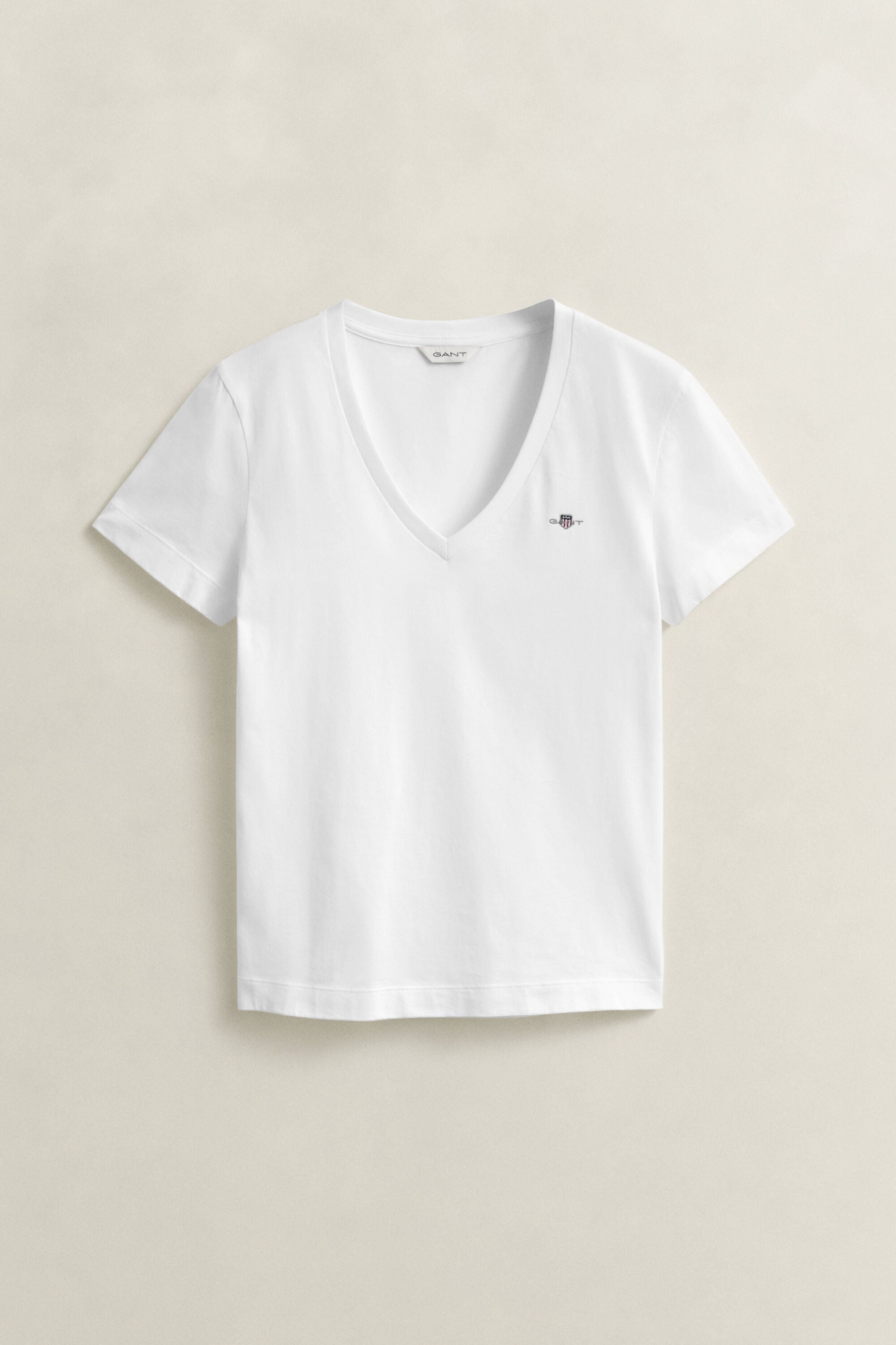 Shield T-shirt med V-hals