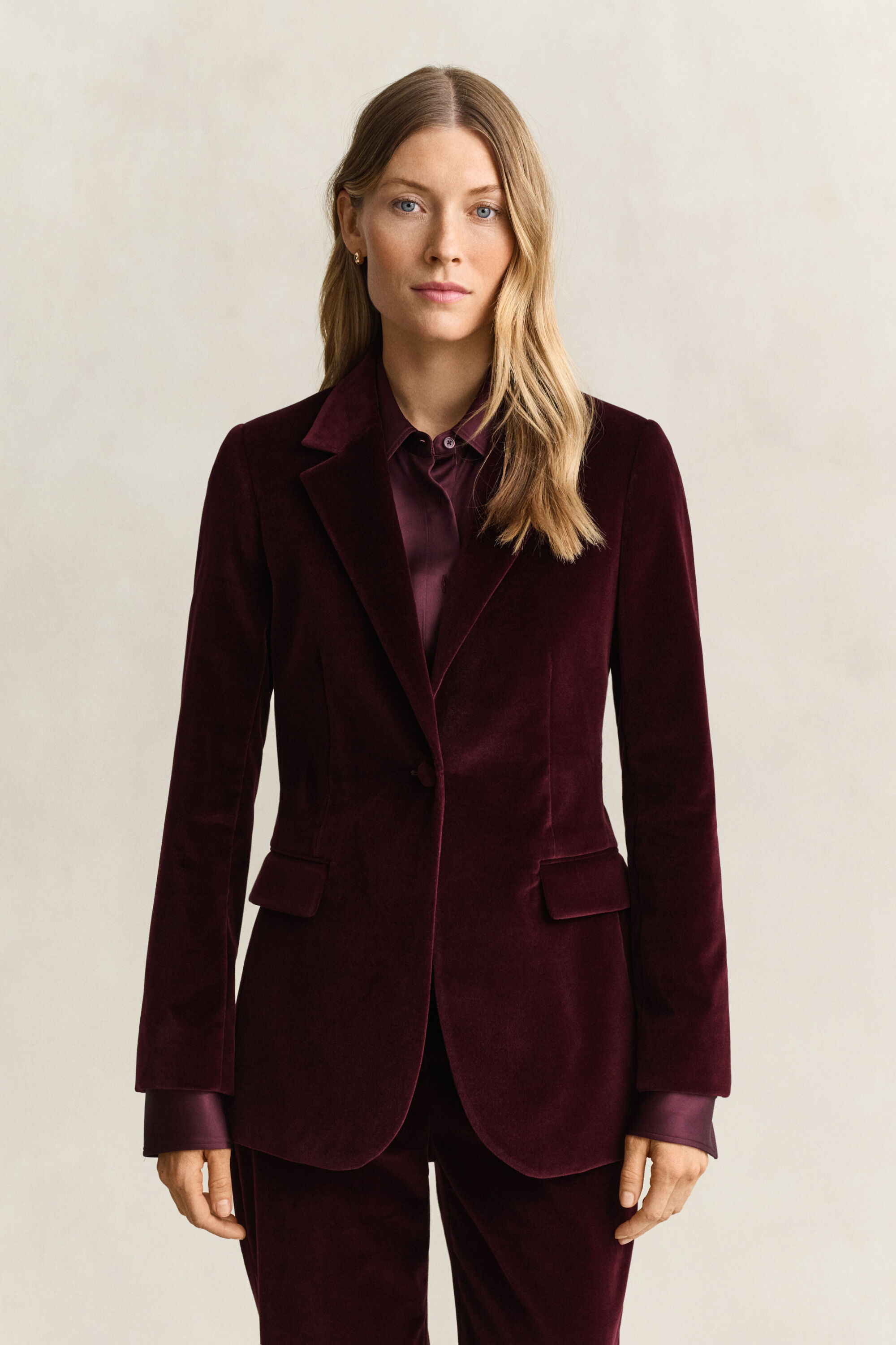 Blazer i fløjl