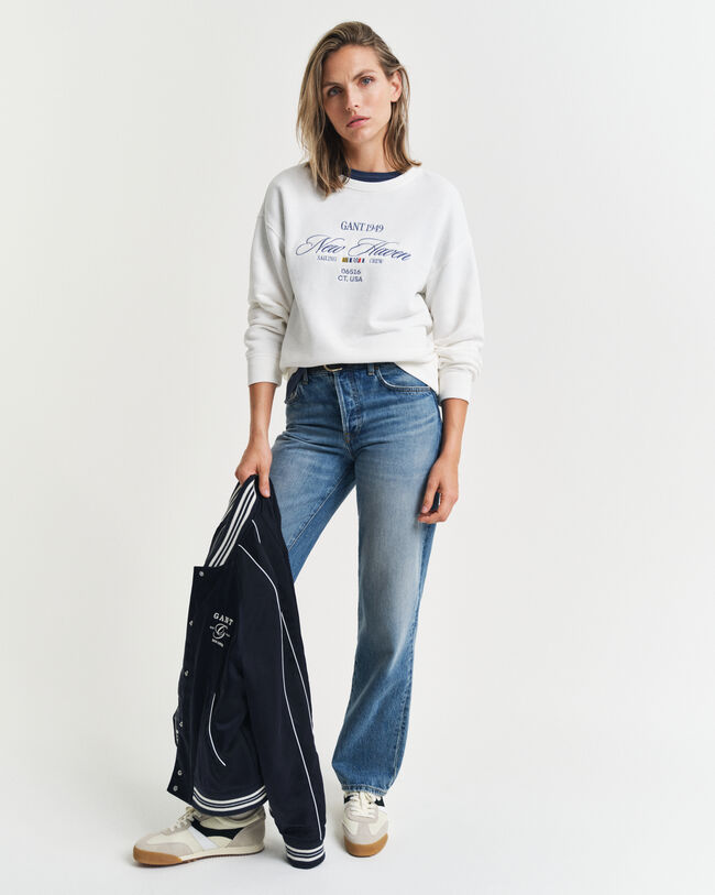 Sailing Graphic sweatshirt med crewneck