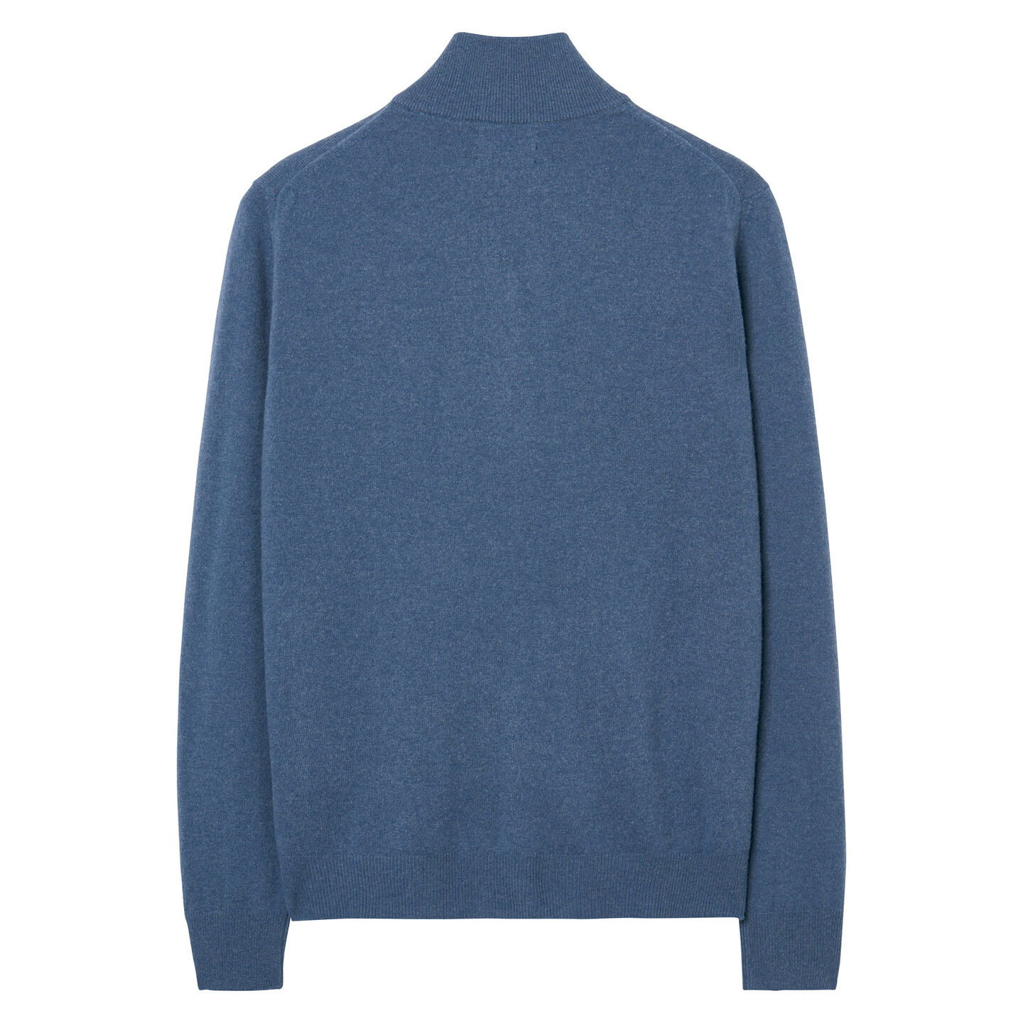 Cardigan af ekstra fin lammeuld med lynl&aring;s