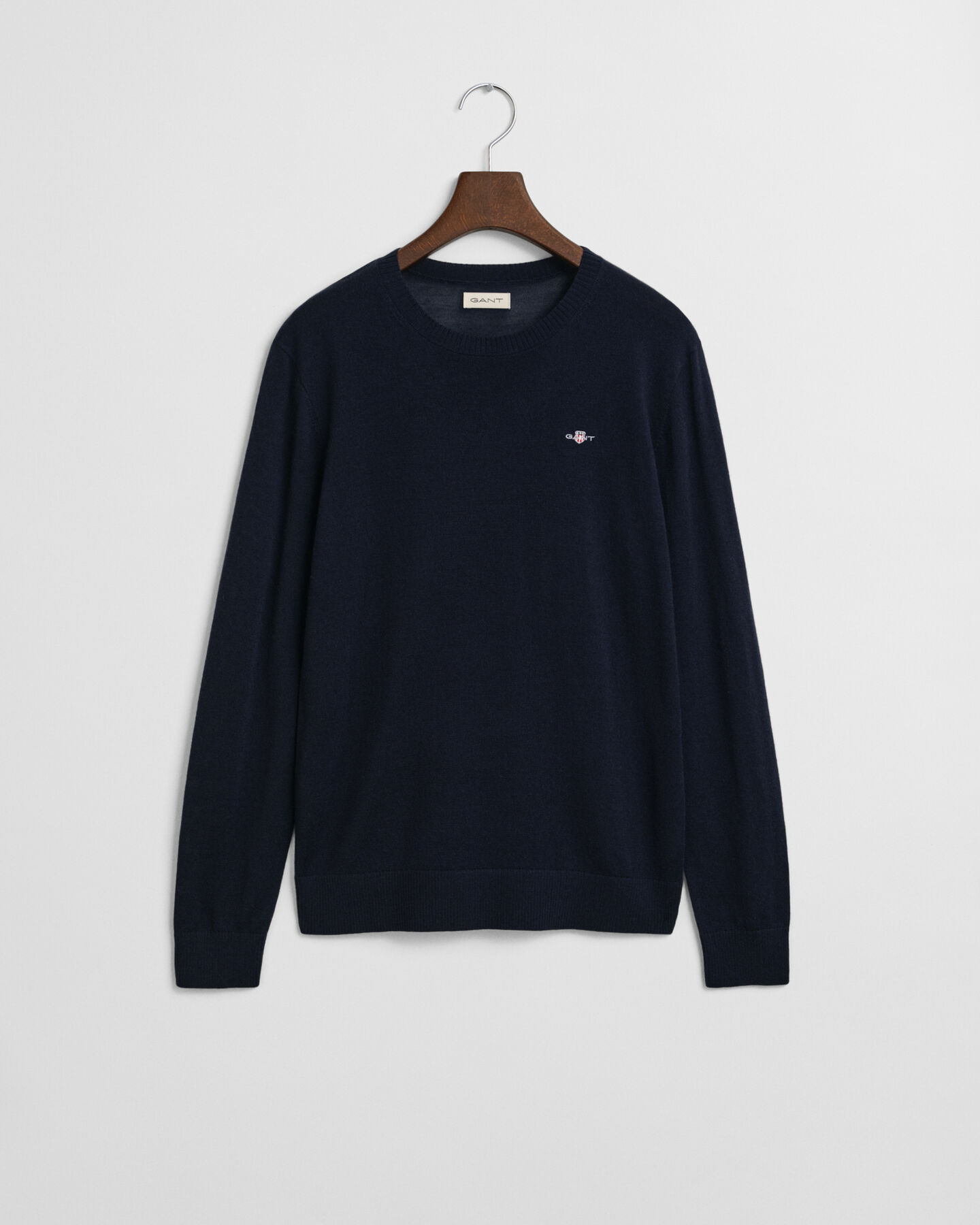 Teens crewneck sweater af ekstra fin merinould