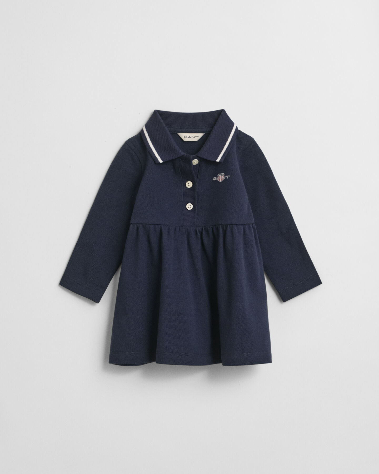 Baby Girl Shield piqué Rugger-kjole