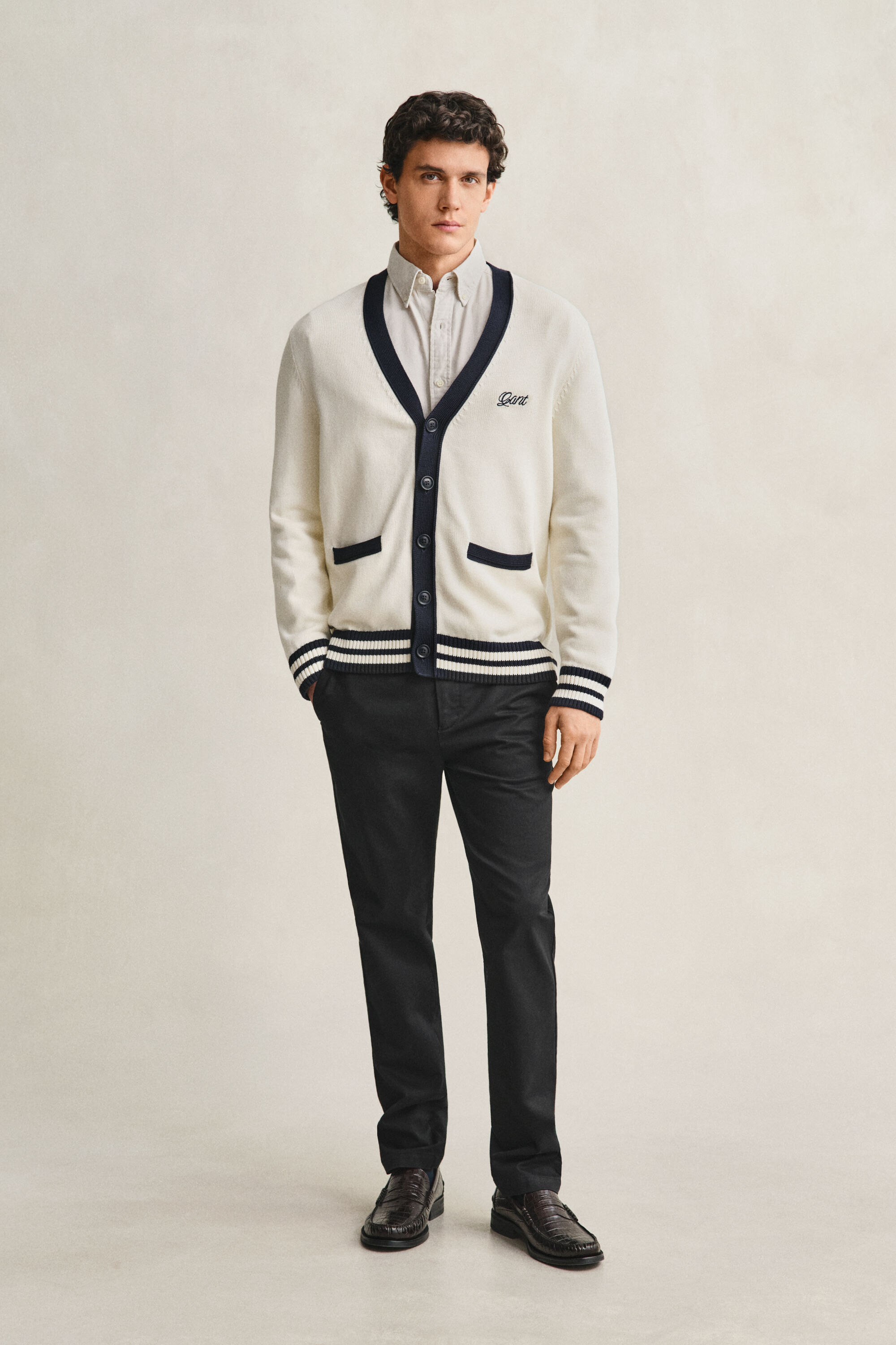 Slim fit smarte chinobukser