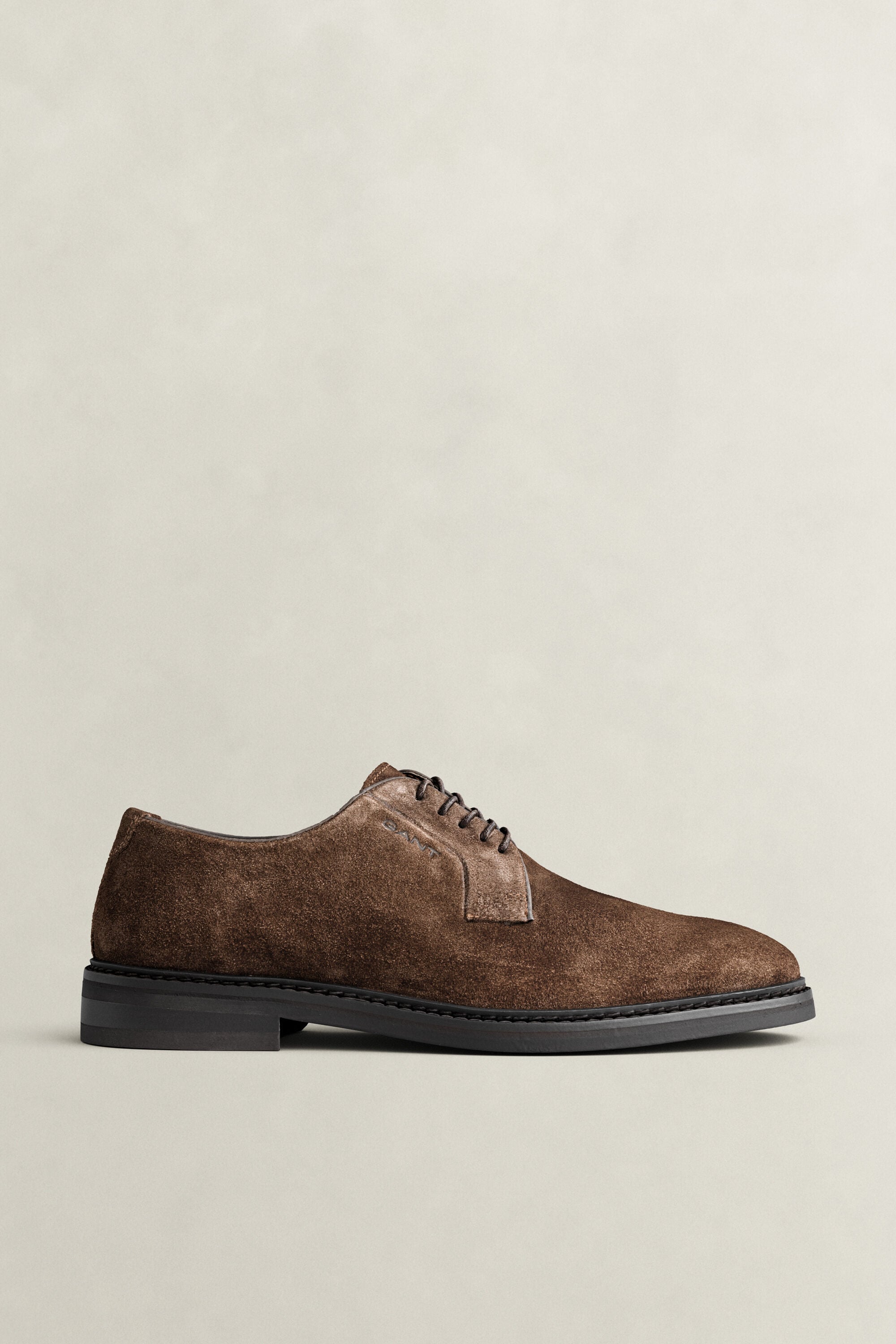 Bidford brogue-sko i ruskind