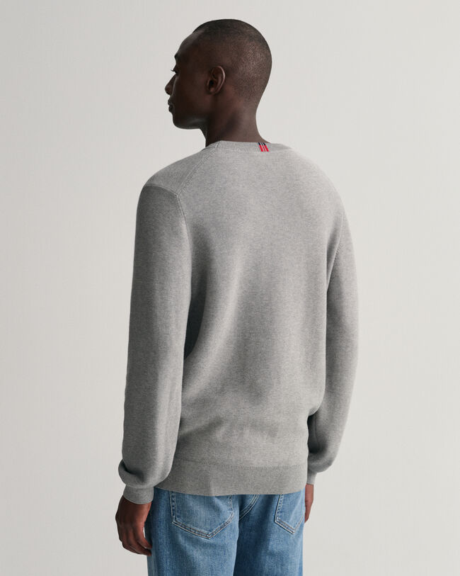 Let Texture crewneck sweater