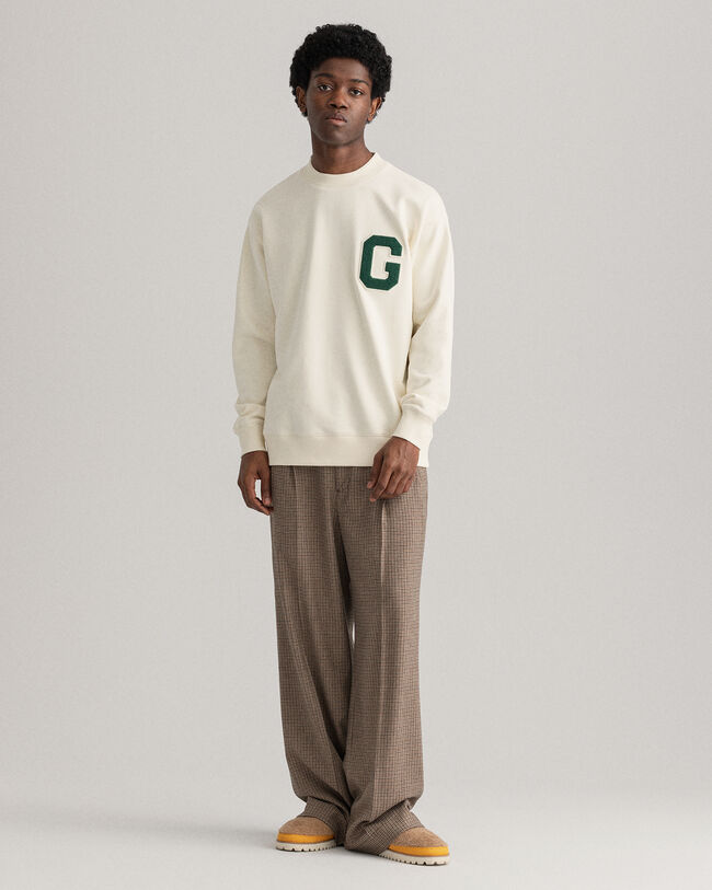Collegiate G sweater med crewneck