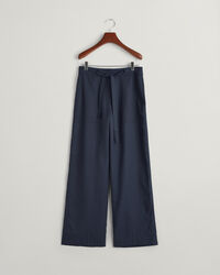 Relaxed Fit Tie Waist Pants