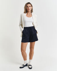 Relaxed fit pull-on shorts