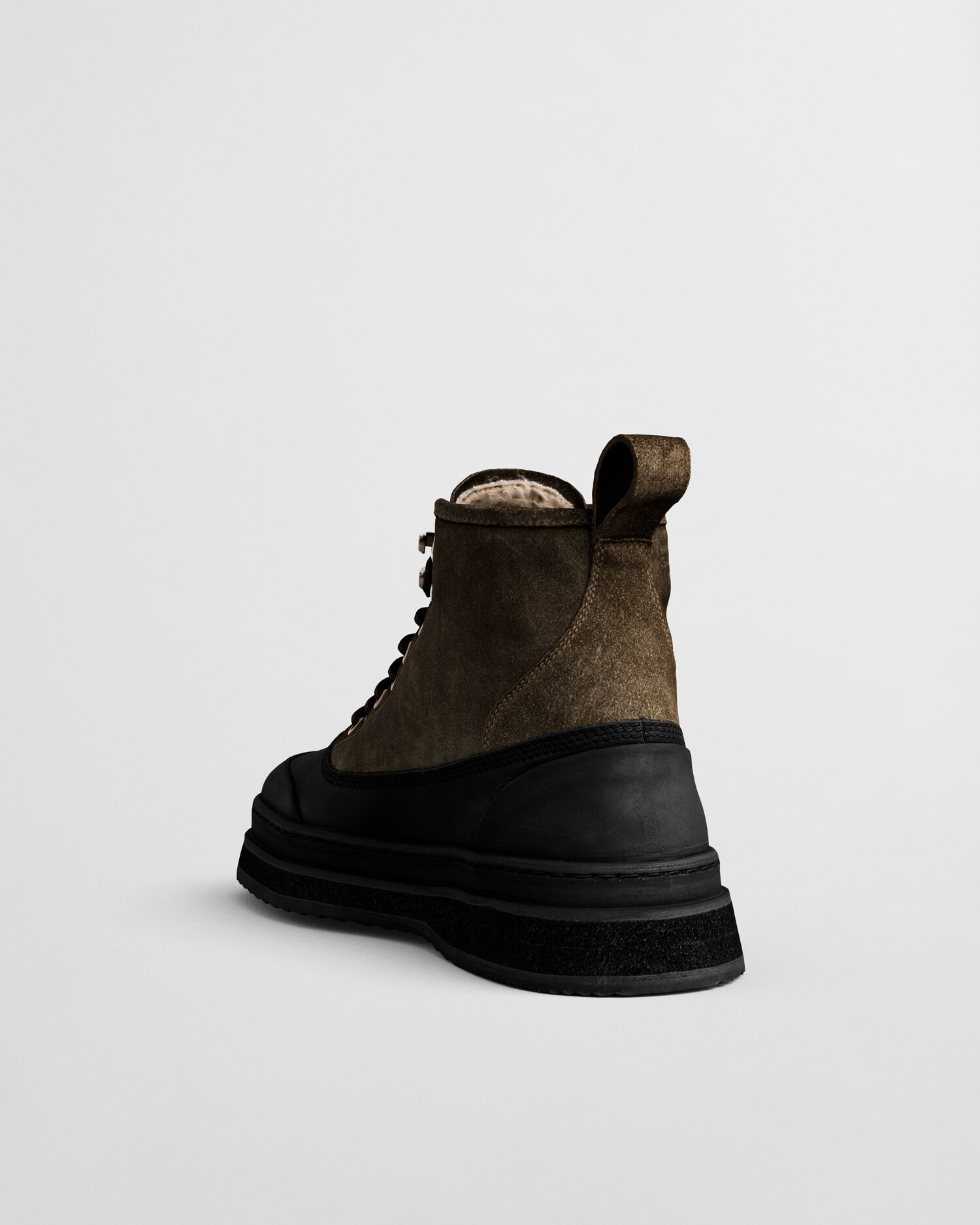 Blistown ruskindsstøvler med snørebånd