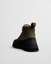 Blistown ruskindsstøvler med snørebånd