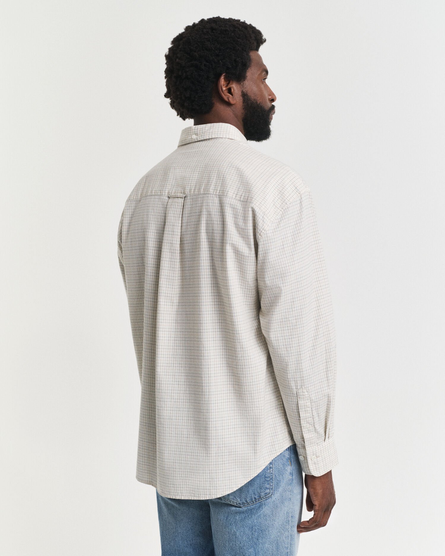 Oversized fit ternet Luxury Oxford-skjorte