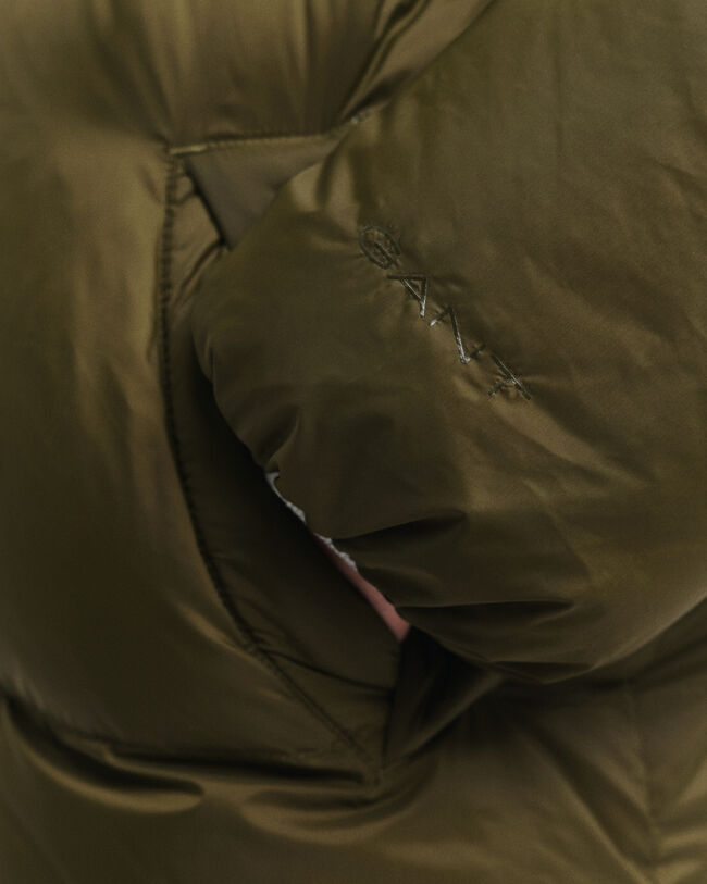 Dunfrakke i fuld længde