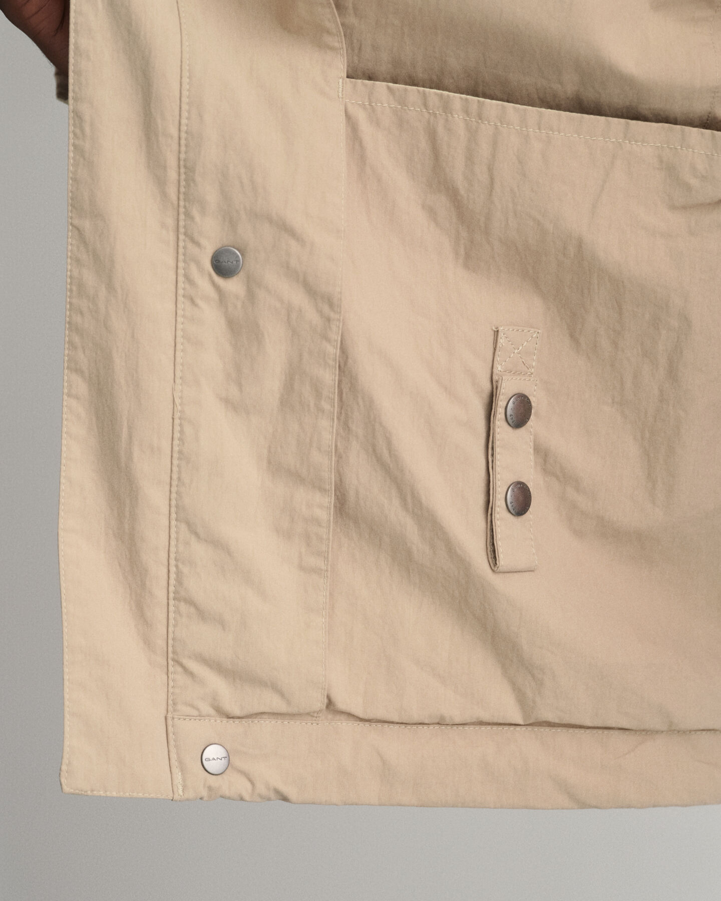 Windbreaker af bomuld