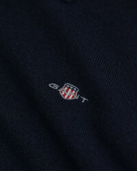 Polosweater af ekstra fin lammeuld