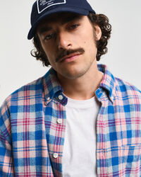 Relaxed fit ternet flannelskjorte