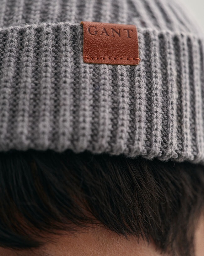 Fisherman beanie af bomuld