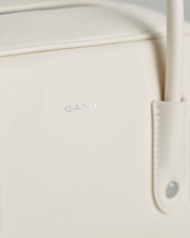 Iconic mellemstor l&aelig;dertaske