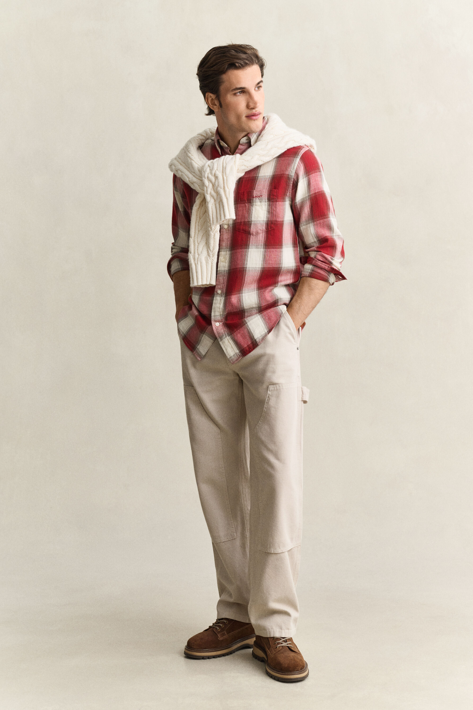 Ternet Windblown flannelskjorte