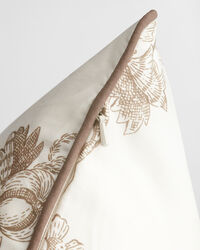 Satin pudebetræk med trætryk