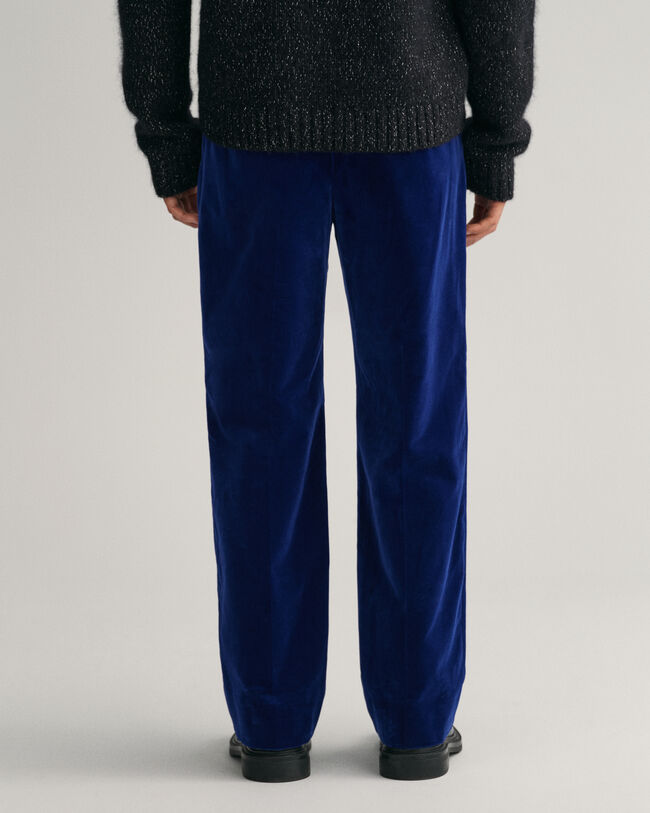 Jakkes&aelig;t-bukser i fl&oslash;jl