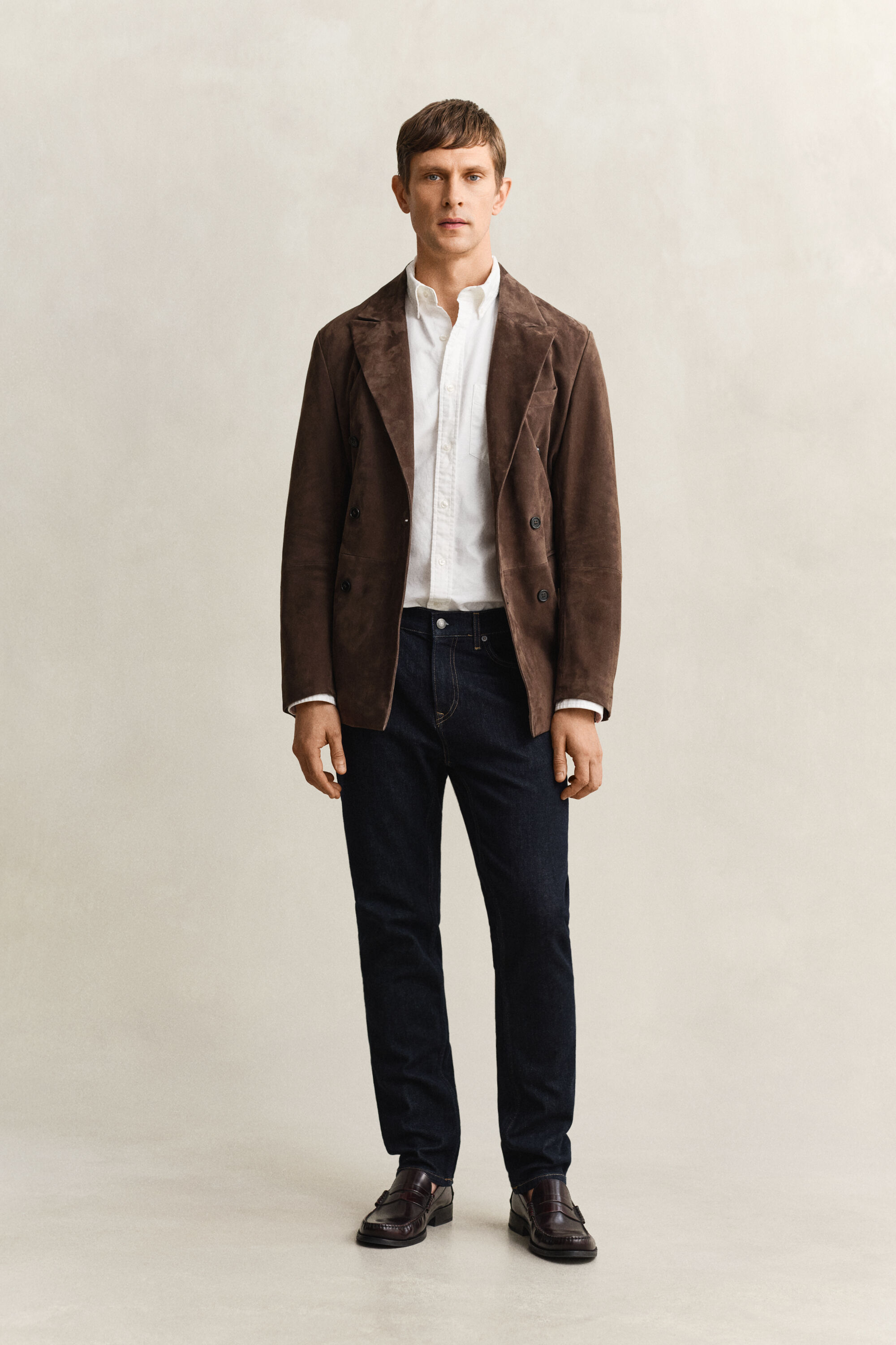 Slim fit jeans i let vask