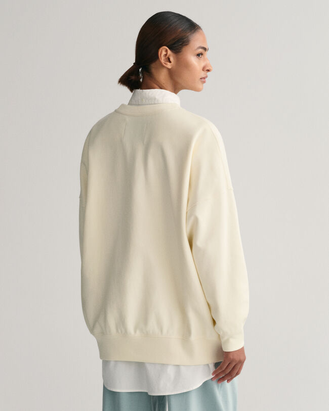 Oversized G sweatshirt med crewneck