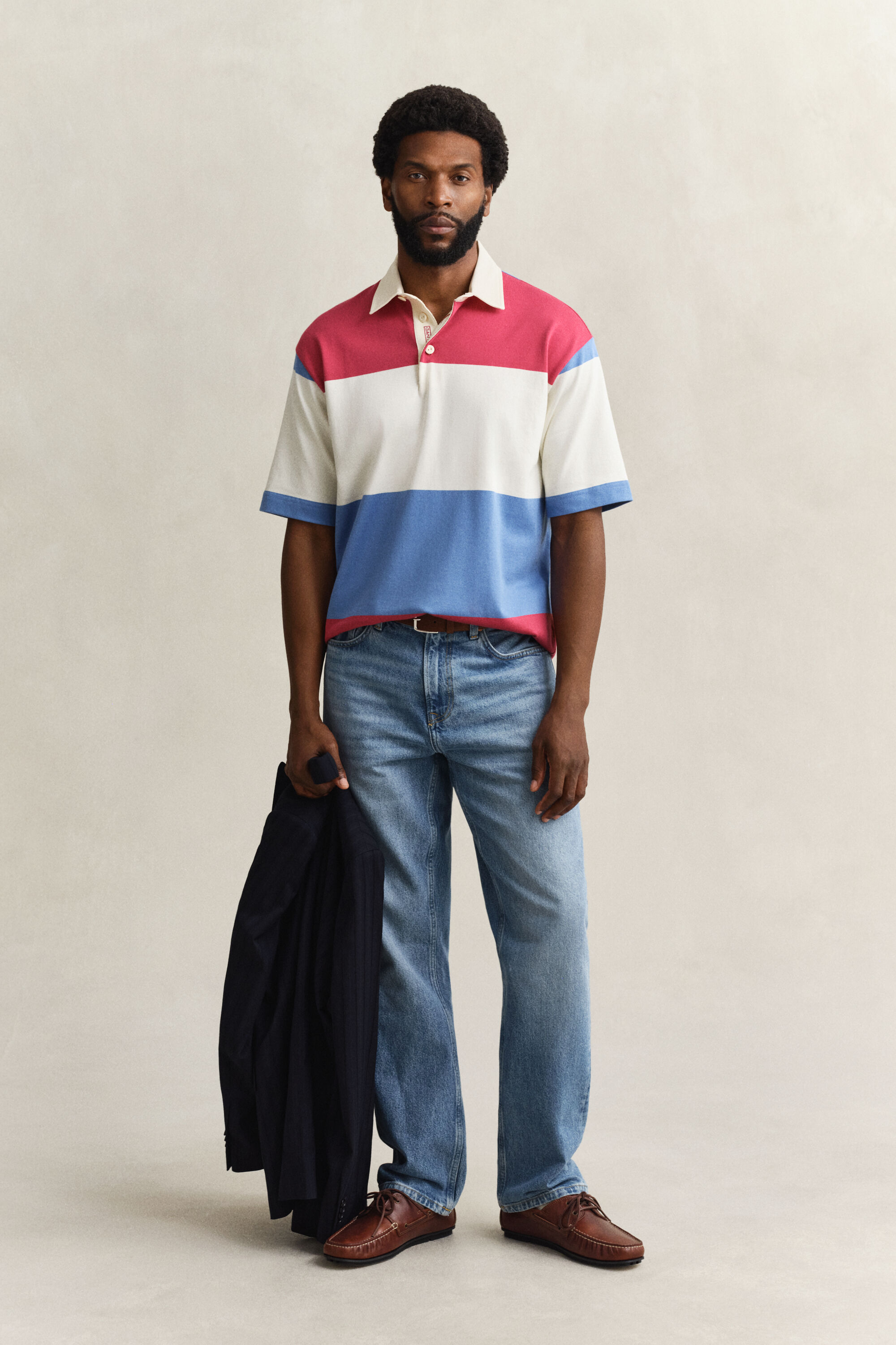 Rugger med korte ærmer