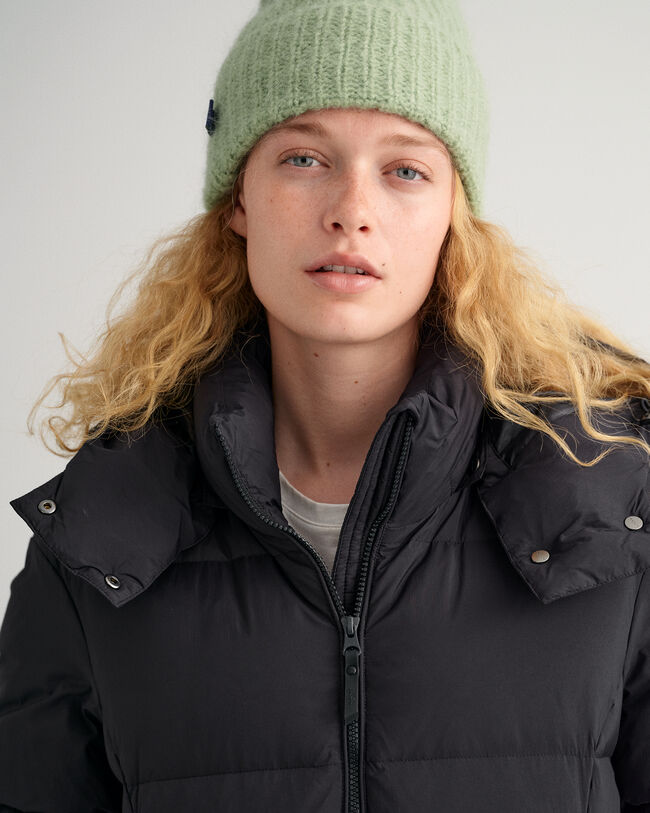 Dunfrakke i fuld længde