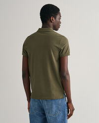 Original slim fit piqu&eacute; poloskjorte